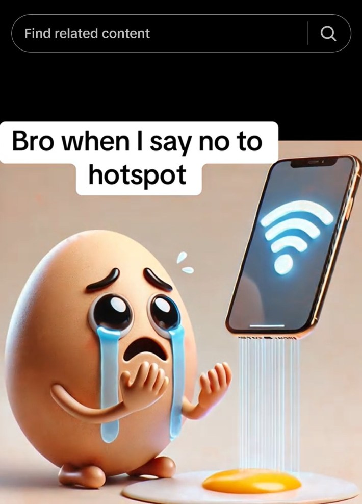 bro when i say no hotspot
