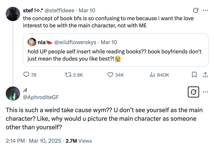 self-insert main character