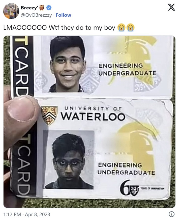 "lmaoooooo wtf they do to my boy" university of waterloo meme
