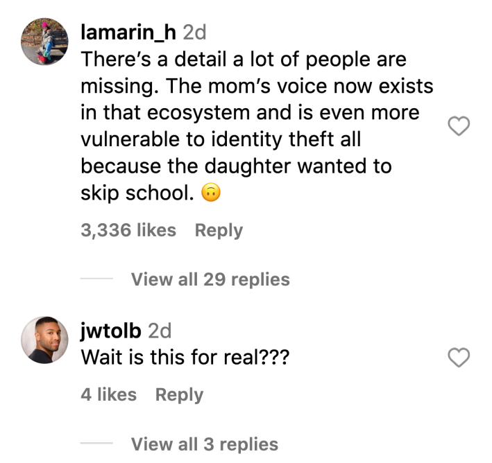 AI responses to creepy AI story