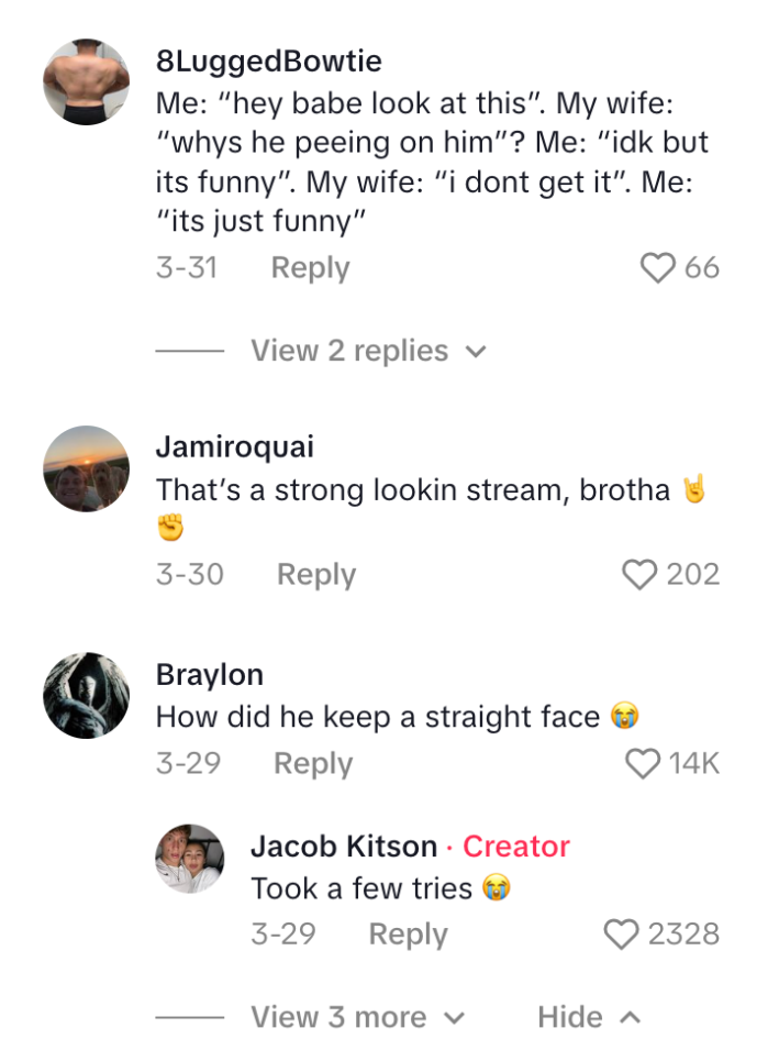 Comments on bro does my hair look good trend wondering why this is a trend