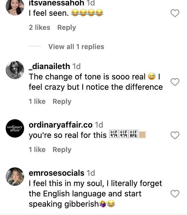 positive reactions to video on making 1 min of content