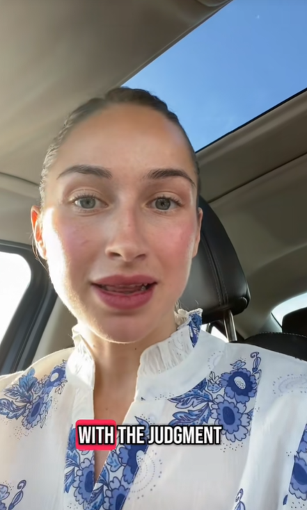 Screenshot of a TikTok video discussing gen z dry weddings