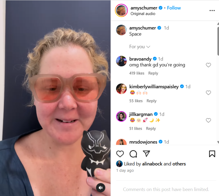 Screenshot from an instagram post discussing katy perry wendy's kesha