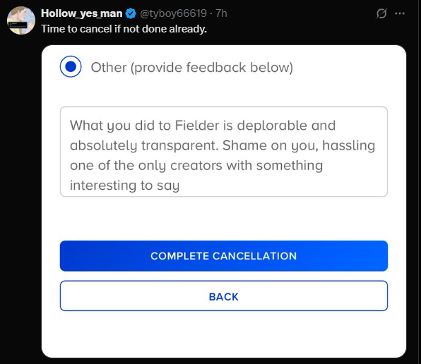 Screenshot from X post related to nathan fielder nazis
