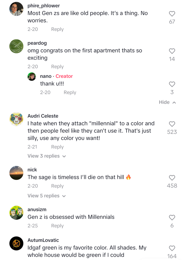 Everyone loves green