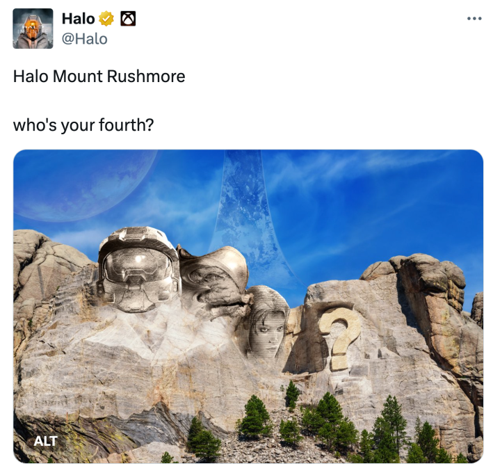 Halo Mount Rushmore