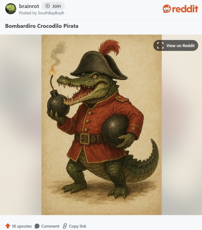 bombardino crocodilo pirate