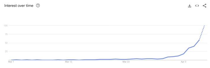 chicken jockey google trends