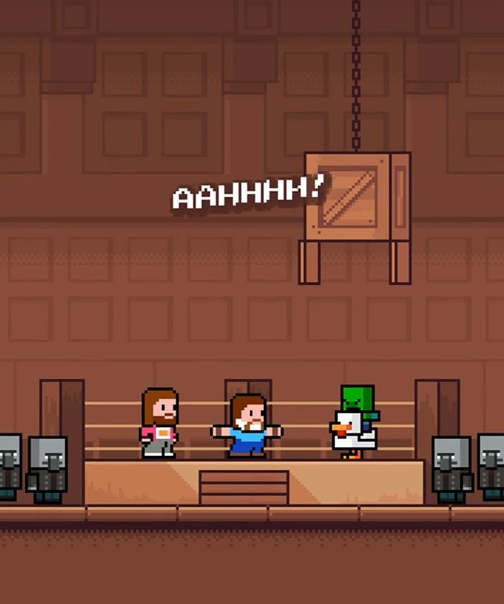 minecraft animated pixel art