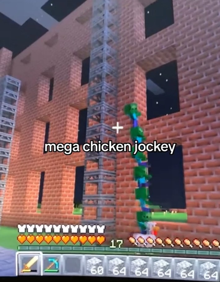 mega chicken jockey