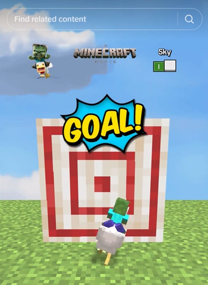 chicken jockey speed run to goal