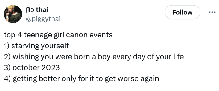List of Girl Canon Events.