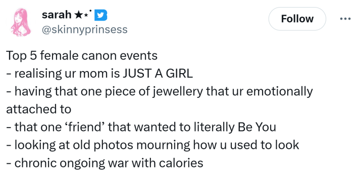 List of Girl Canon Events.