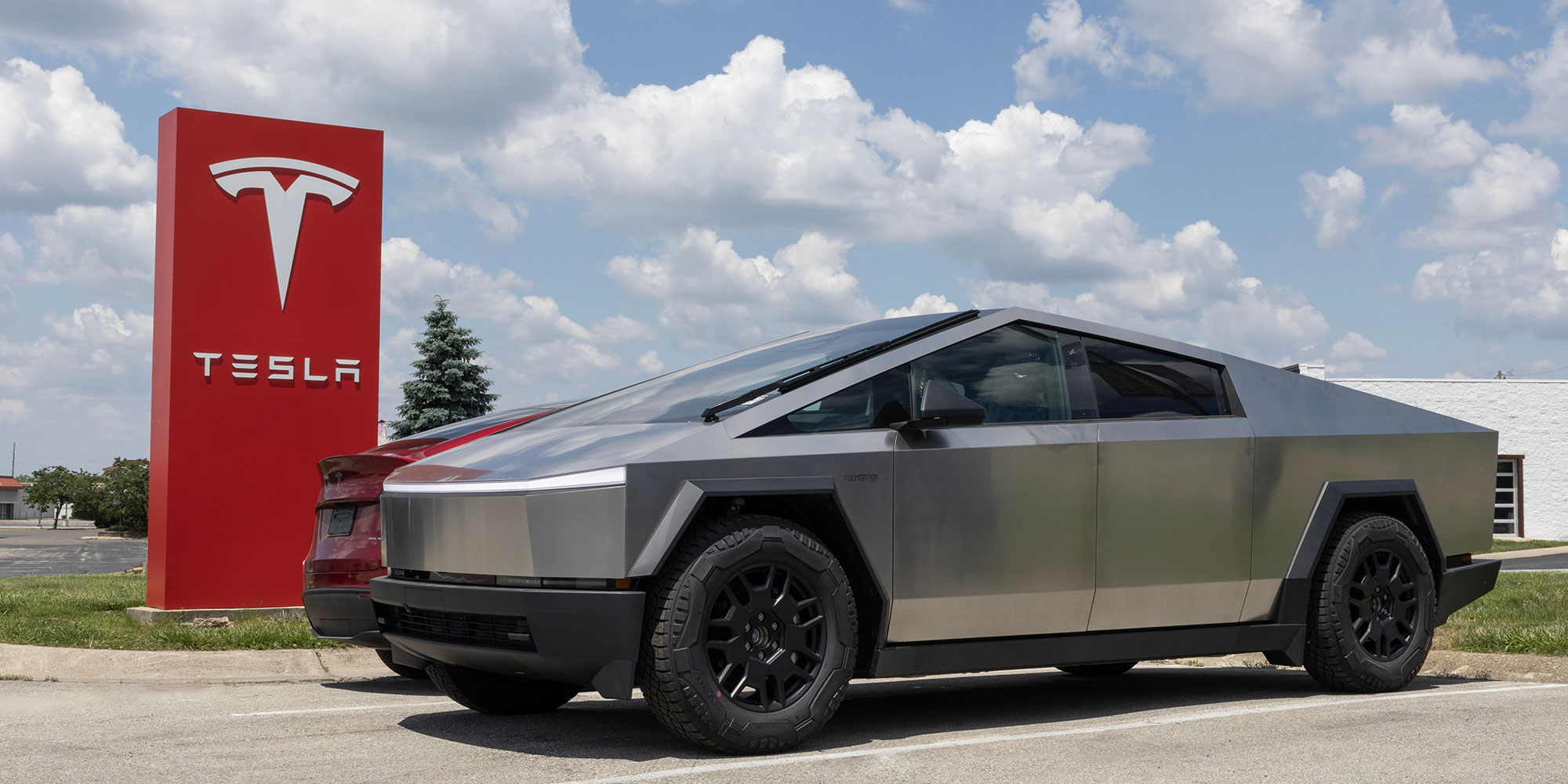 Tesla Cybertruck on lot since Janaury