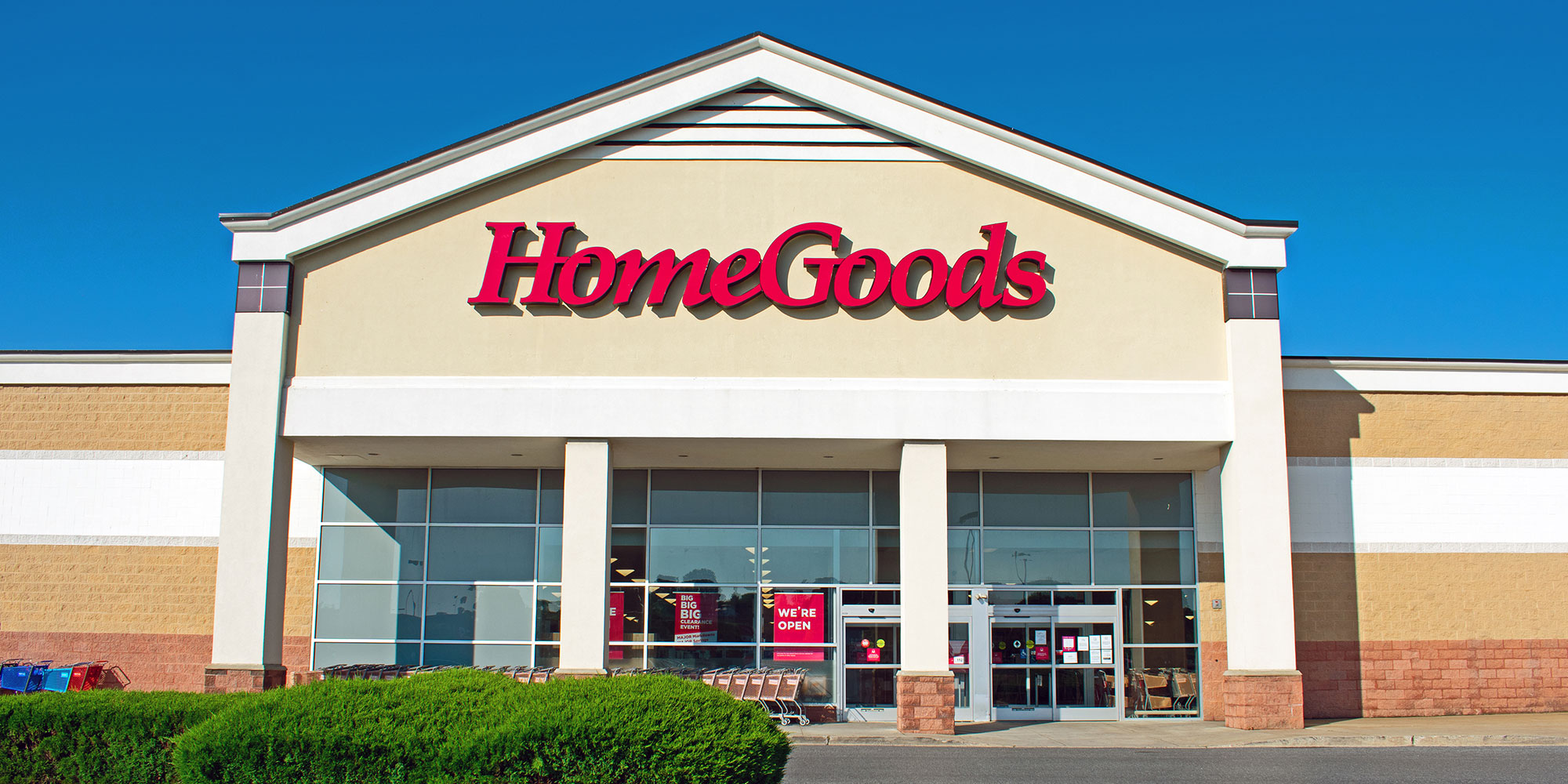 Photo of a Home Goods Exterior.