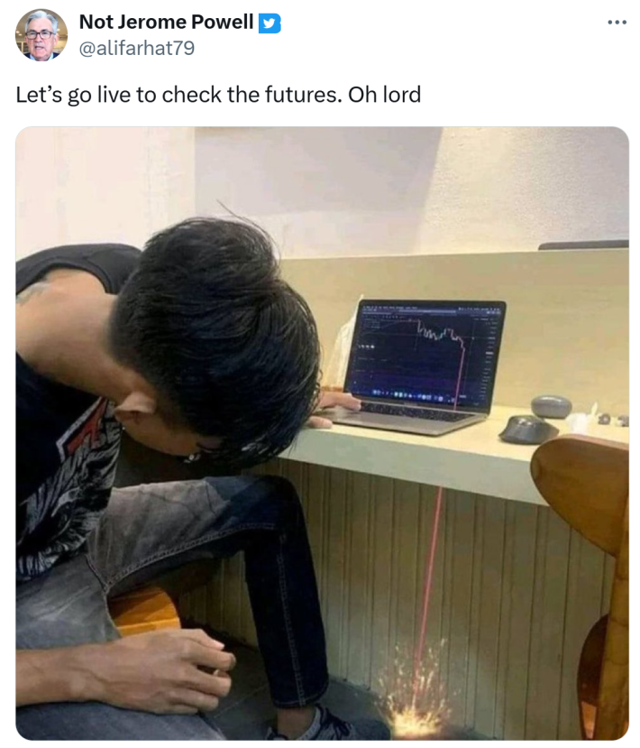 Liberation Day tariff meme.