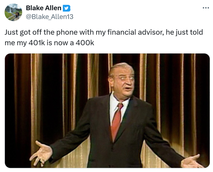 Liberation Day tariff meme.