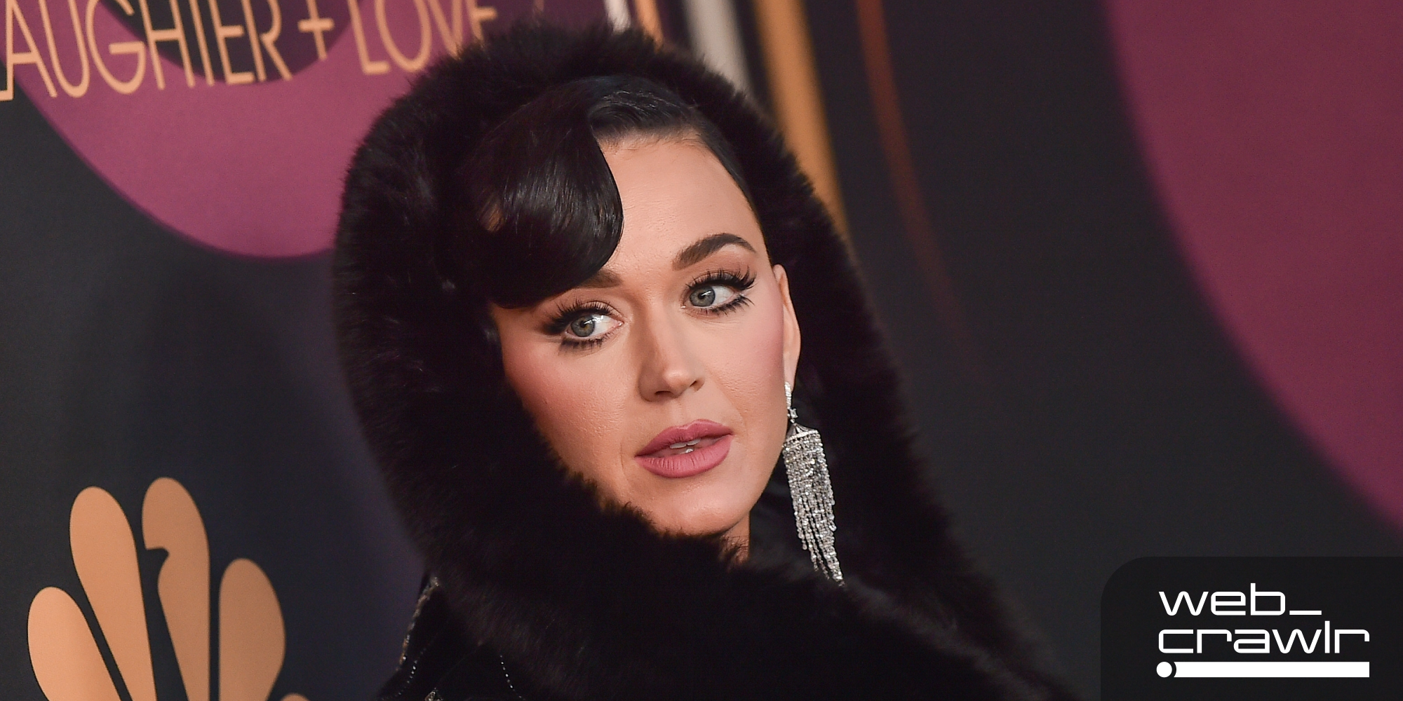 Katy Perry. The Daily Dot newsletter web_crawlr logo is in the bottom right corner.