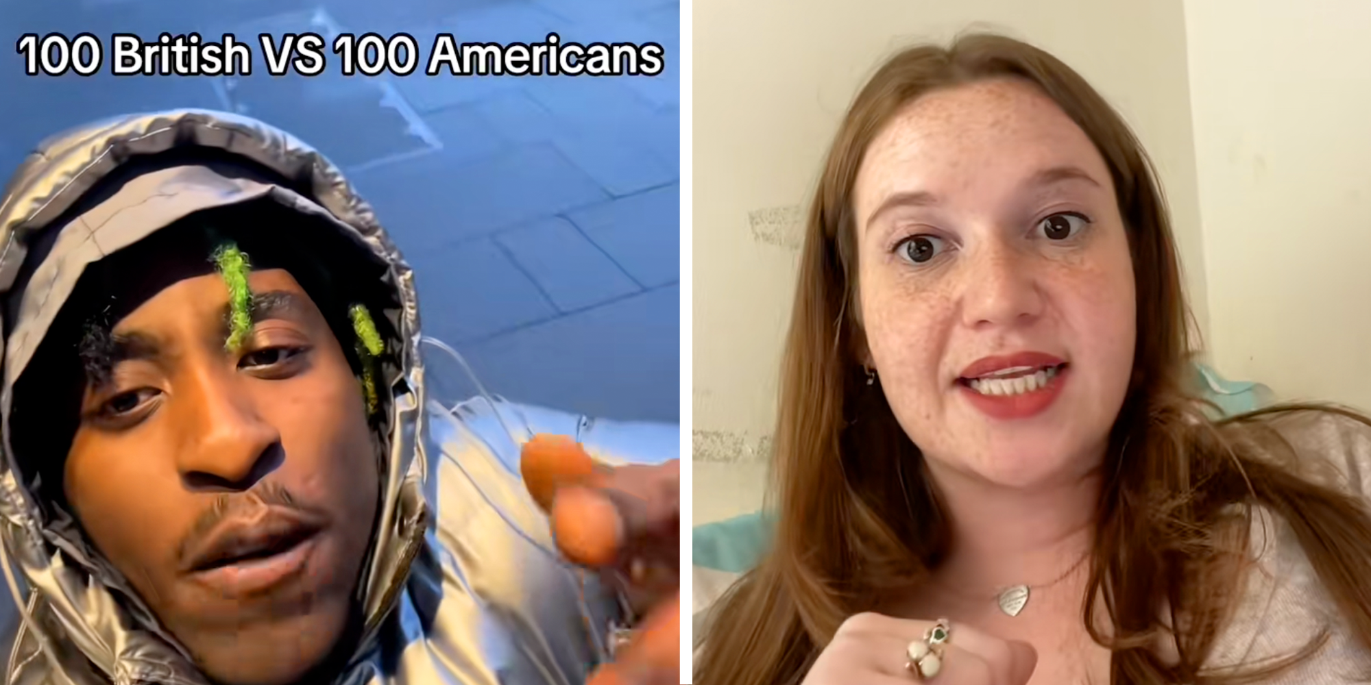 100 brits vs 100 americans