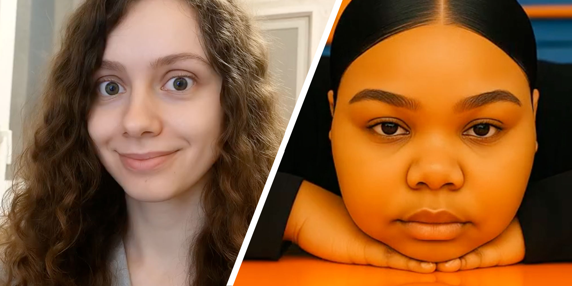 SBS two AI images from X user @minchoi's video.