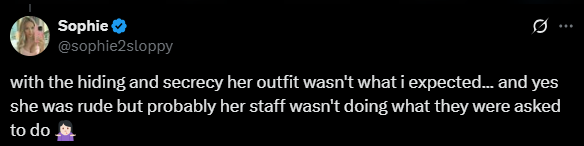 Screenshot from an X post of doechii met gala