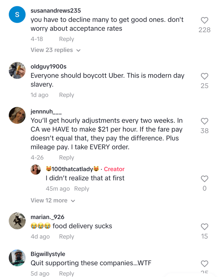 nice TikTok Comments