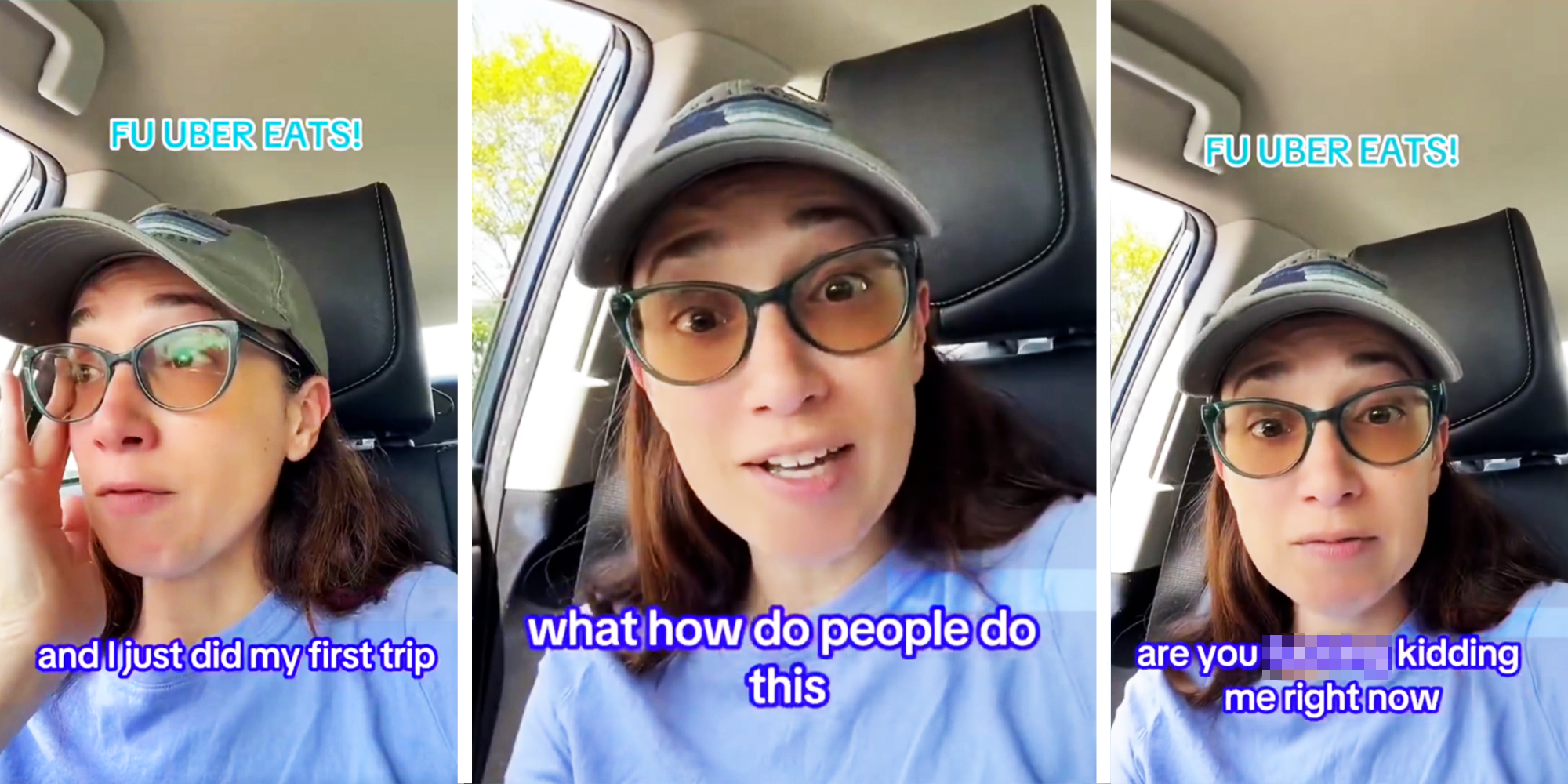Uber Eats Driver's TikTok Goes Viral After She Makes Only $8