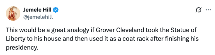 ann coulter statue of liberty response