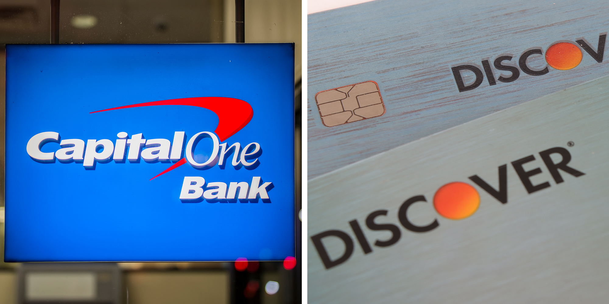 capital one discover merger