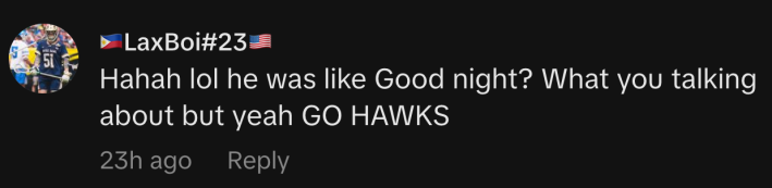 calling homeboy to say goodnight