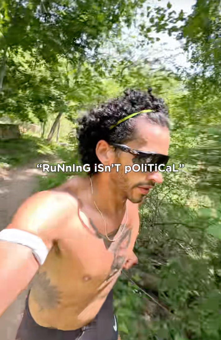 @kellenrunsphilly running isn't political