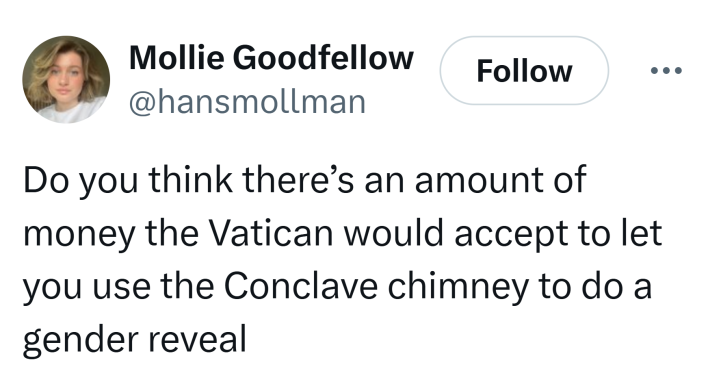 Meme tweet about Pope Leo from Chicago.