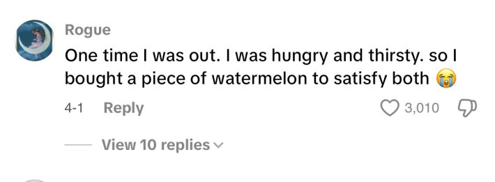 Unhinged money saving hack post