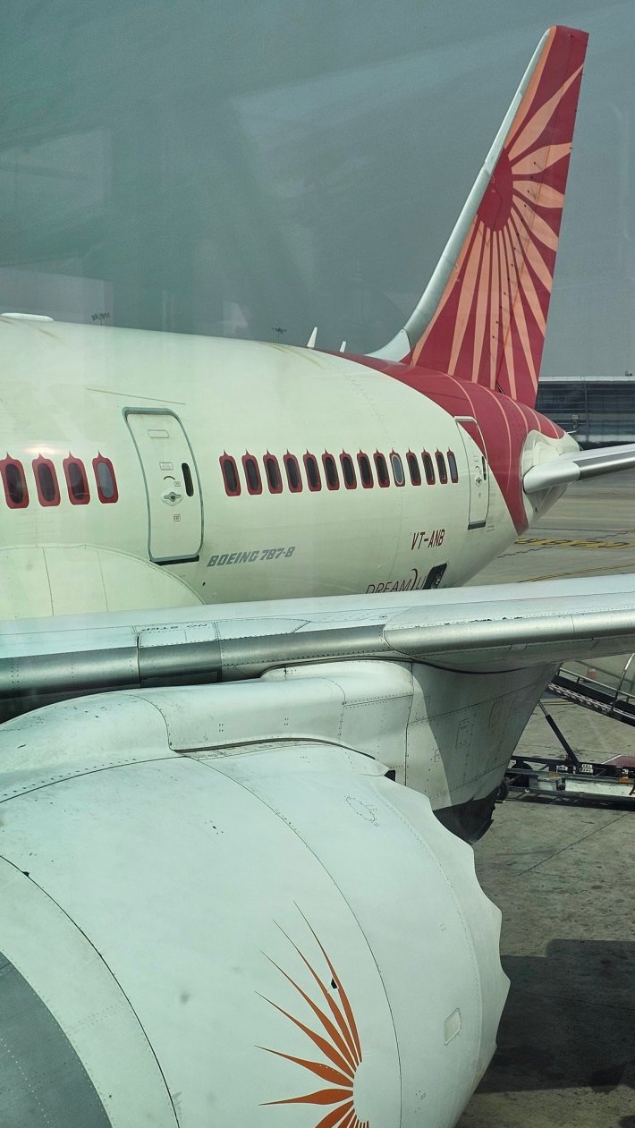 Photo of the Air India Boeing 787 prior to its crash.