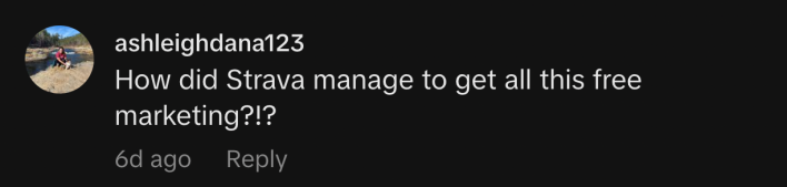 “How did Strava manage to get all this free marketing?!?”