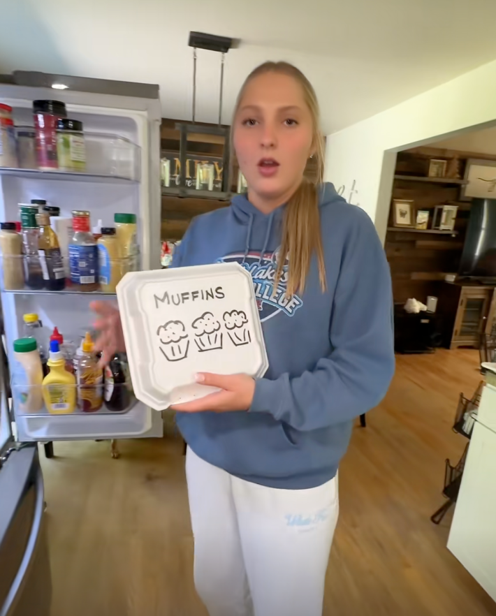 @piper.romigh/TikTok who put the muffins in the freezer video