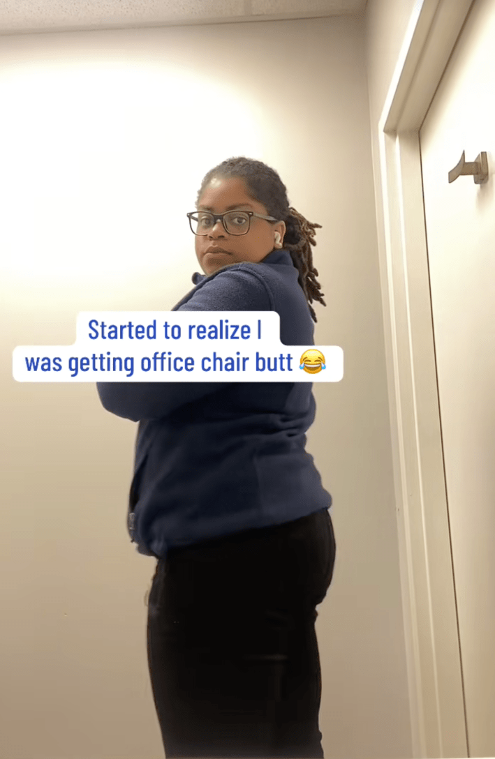 @itskenyaxst/TikTok, started to realize I was getting office chair butt