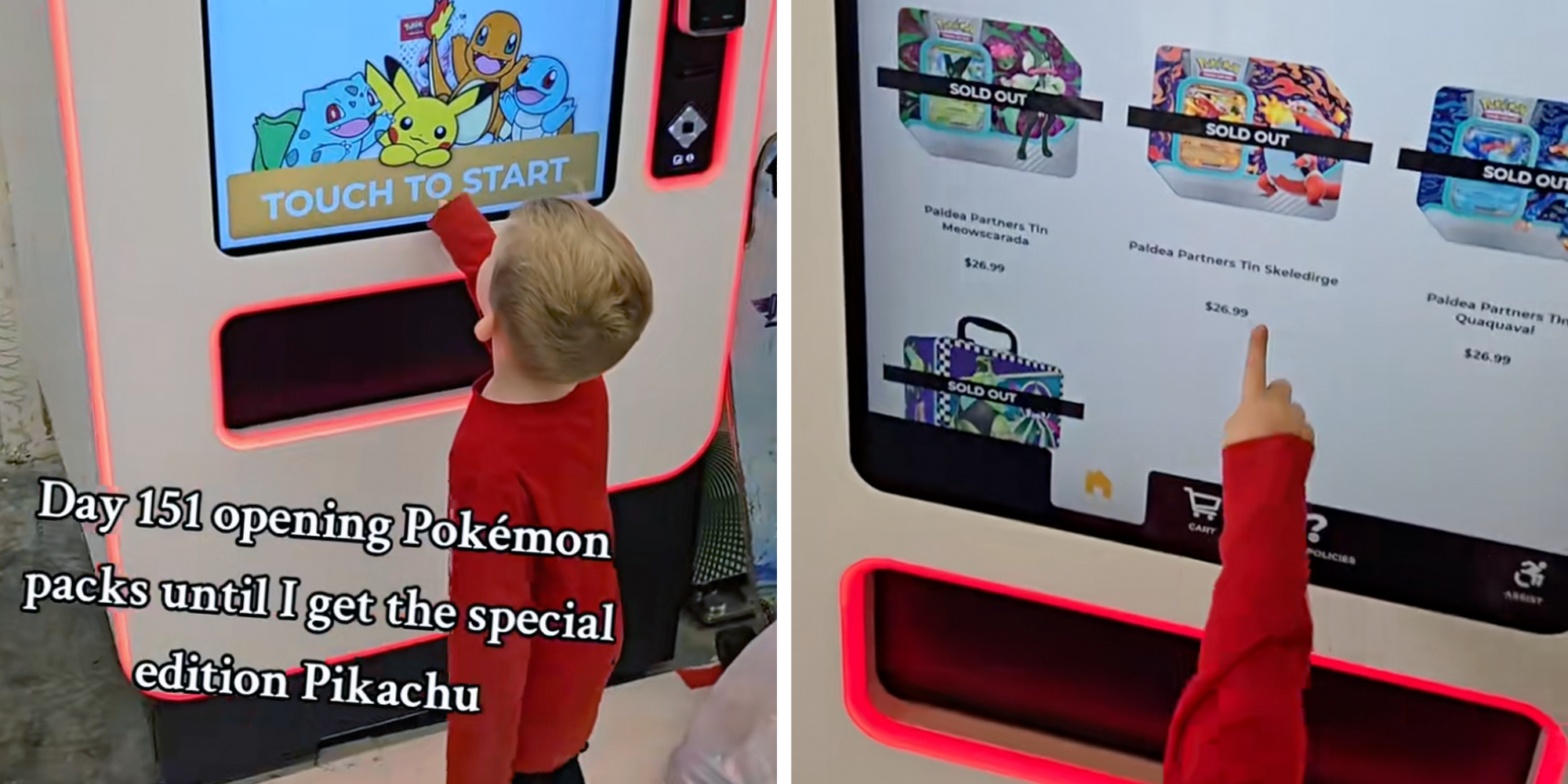 Kid races to buy trading cards in viral videobut Pokmon scalpers already  got there