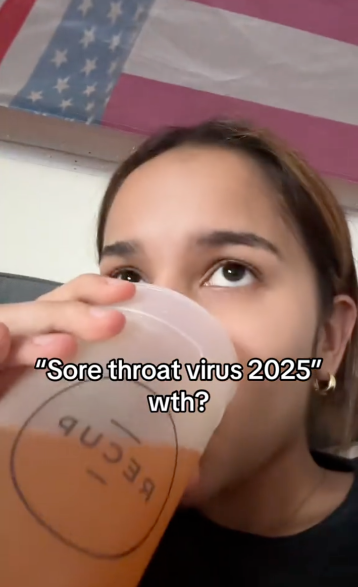 sore throat virus 2025 wth?