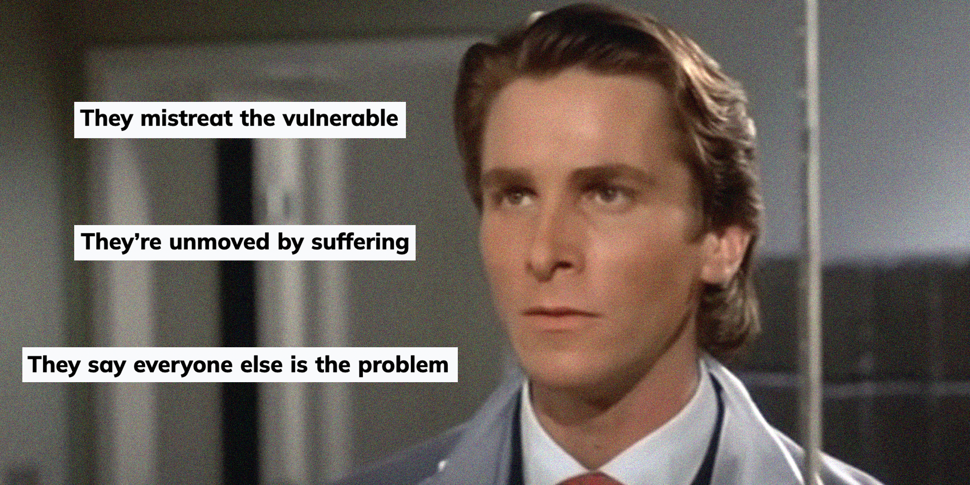 signs someone is not a good person