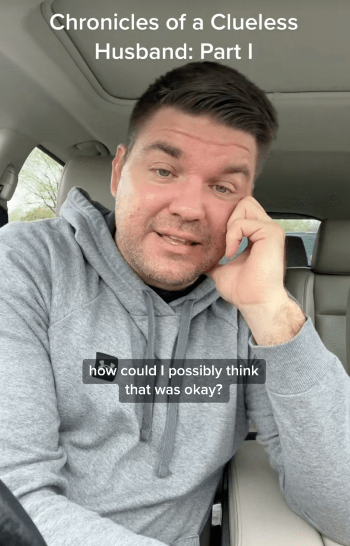 @jfisher62/TikTok chronicles of a clueless husband part 1 "how could i possibly think that was okay?"