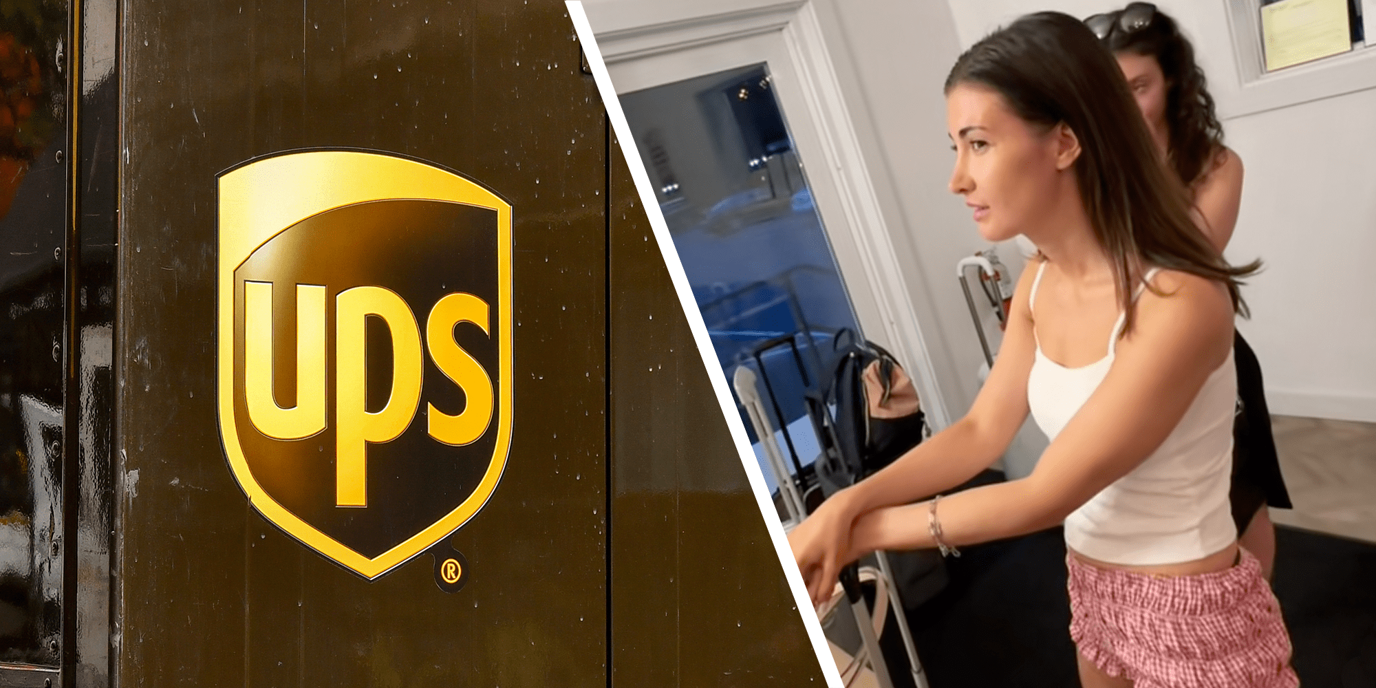 hotel guest ships clothes to hotel via ups