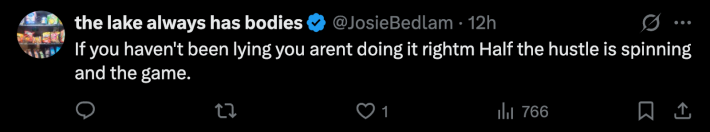 “100% this is true. I've seen so many resumes with obvious lies on them get past HR and coworkers don't even try and check.”