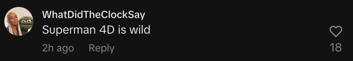 “Superman 4D is wild.”