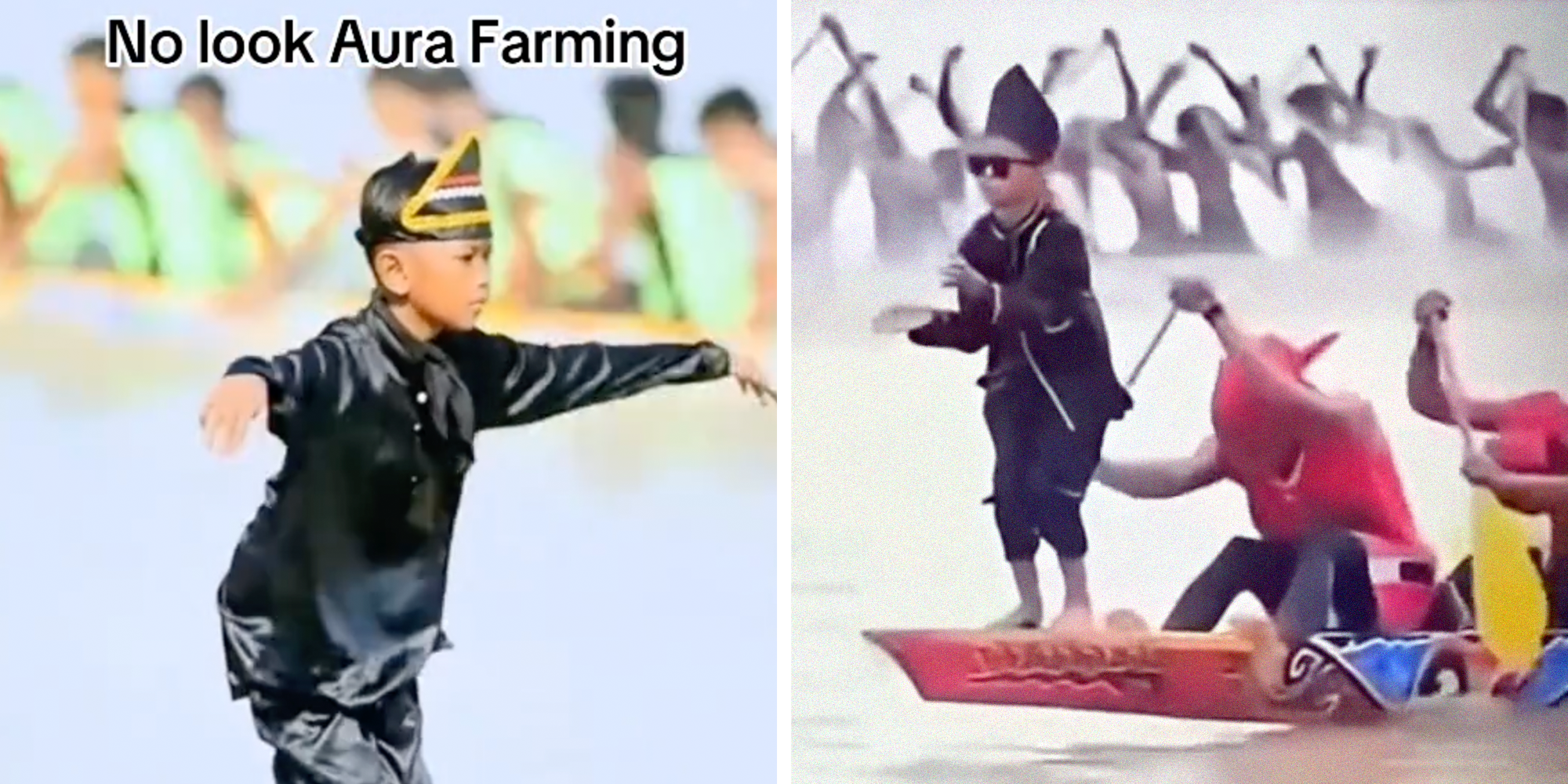 indonesian boat kid aura farming