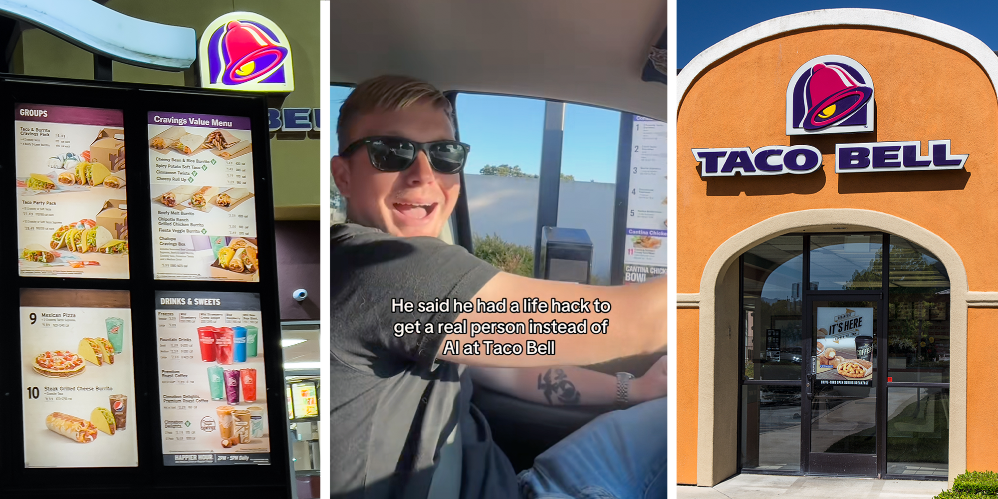 man asks for 1000 waters taco bell hack