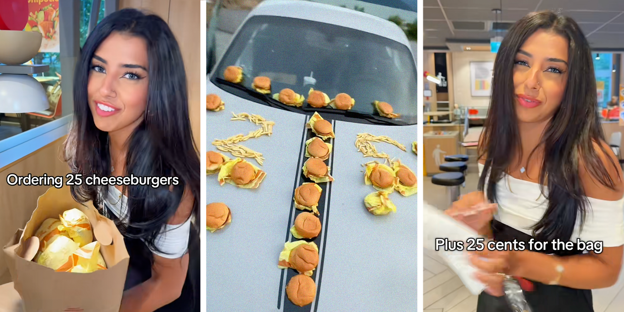 mcdonalds 25th birthday burgers complain about 25 cent bag