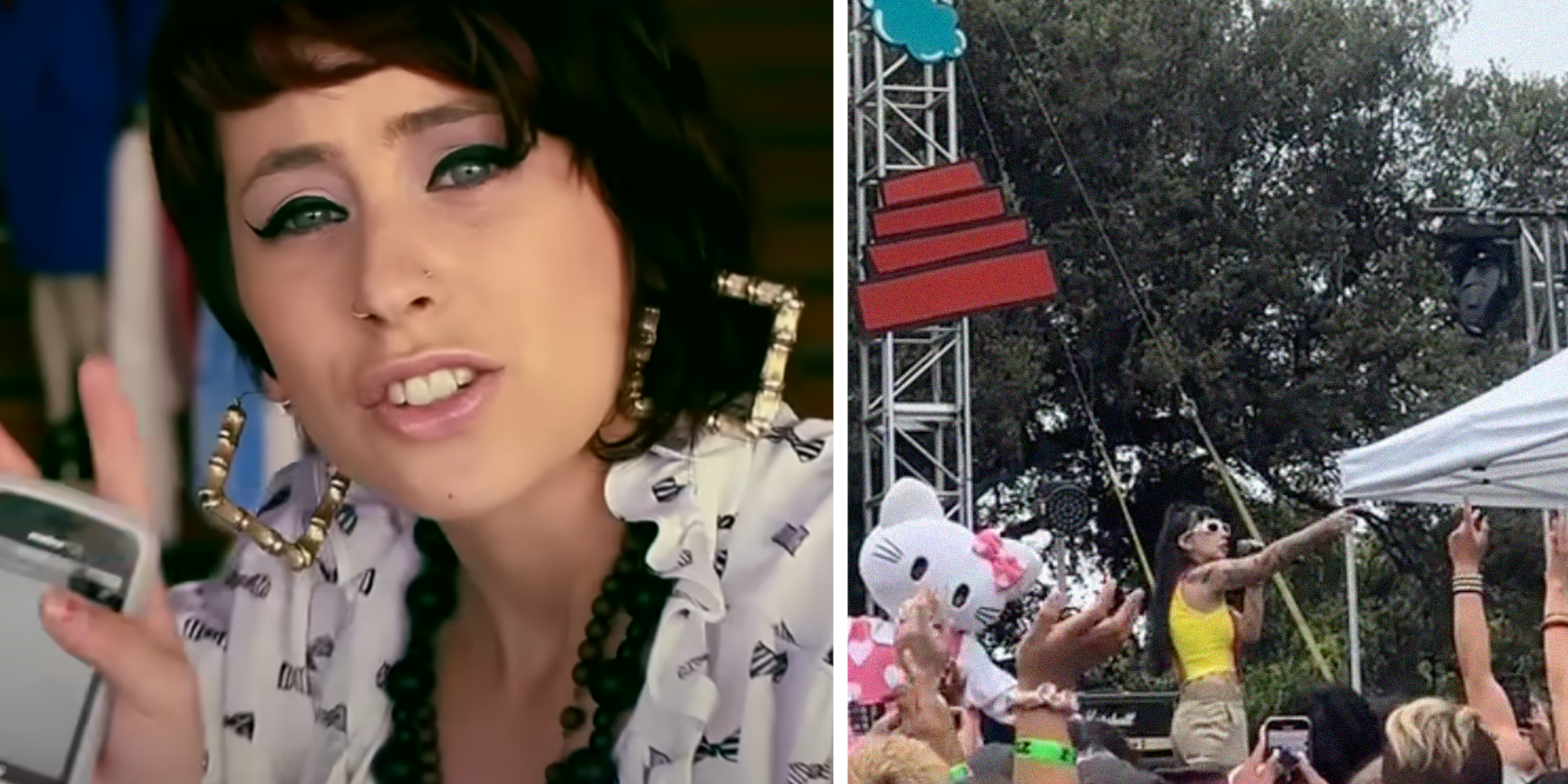kreayshawn performs in 2025