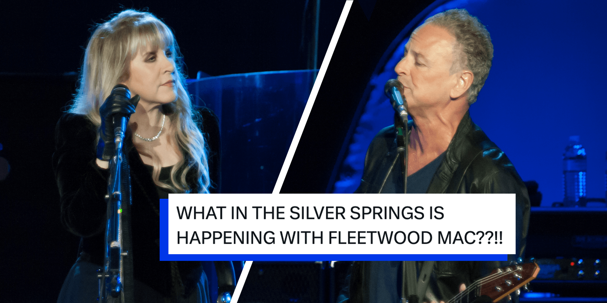 stevie nicks lindsey buckingham tease fleetwood mac collaboration